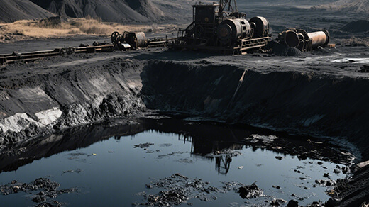 煤礦廢水池處理