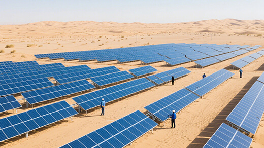 大型地面光伏電站