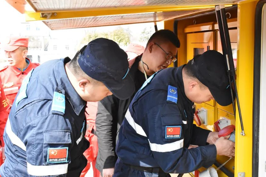 大應急早準備 | 大流量排水搶險車使用技能培訓